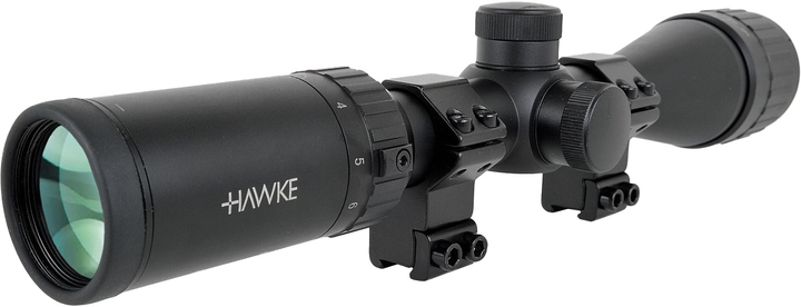 Прицел оптический Hawke Fast Mount 3-9x40 AO сетка Mil Dot. Кольца на Ласточкин хвост - изображение 1