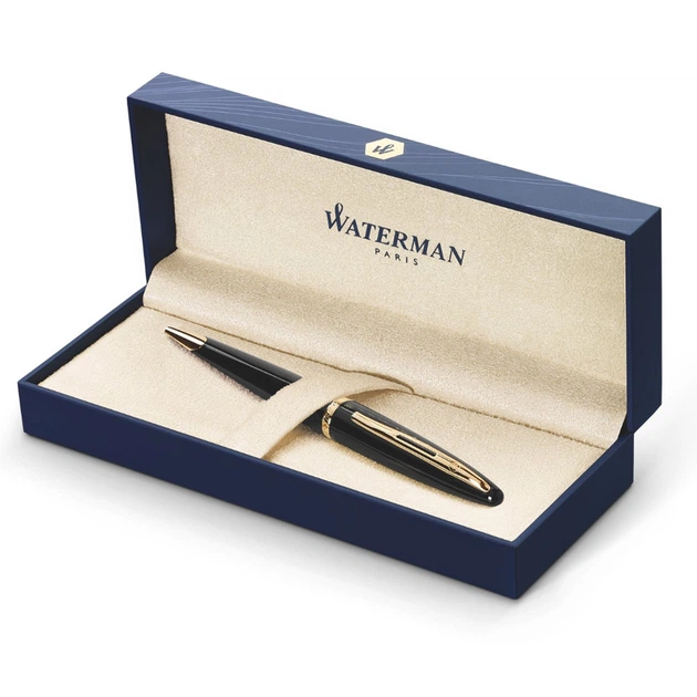 Ручка шариковая Waterman CARENE Black Sea GT BP Черный Золотистый 21 105 - Фото 4 Ручка шариковая Waterman CARENE Black Sea GT BP Черный Золотистый 21 105 - изображение 4