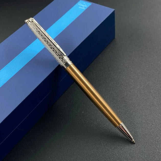 Ручка шариковая Waterman HEMISPHERE Deluxe Bronze Satine CT BP 22 081 - изображение 3