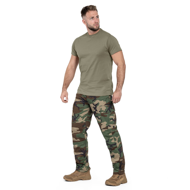 Футболка Mil-Tec армійська T-shirt US Style M Foliage (11011006-903-M) - изображение 3