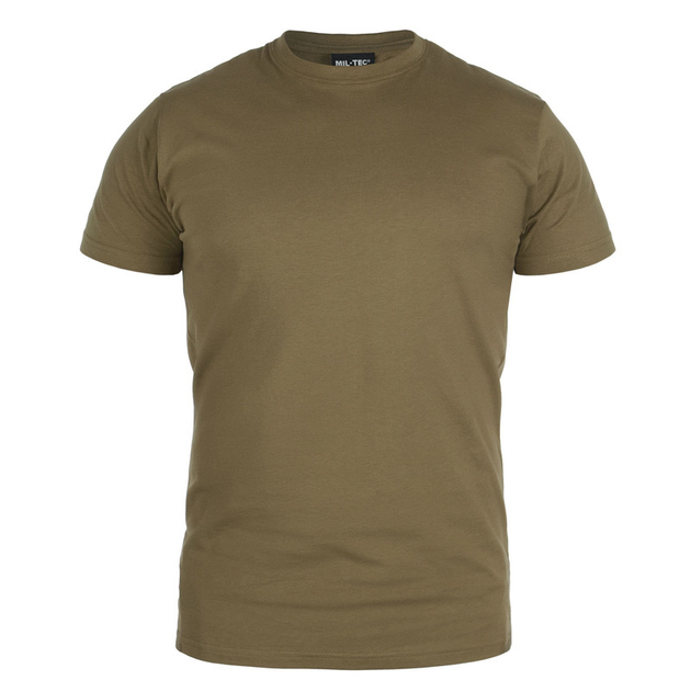 Футболка Mil-Tec армійська L T-shirt US Style Olive (11011001-904-L) - зображення 1