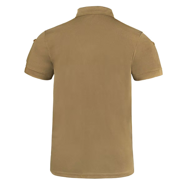 Футболка Mil-Tec Быстросохнущая Tactical Quick Dry Poloshirt 2XL Coyote (10961019-906-XXL) - изображение 4