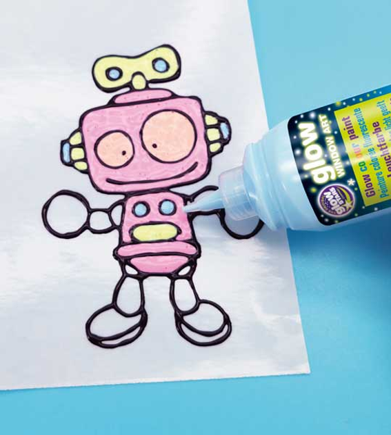Набір для творчості Brainstorm Toys Сяючі віконні декорації (5060122734905) - зображення 5
