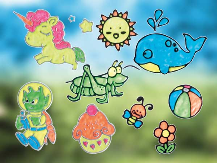 Набір для творчості Brainstorm Toys Сяючі віконні декорації (5060122734905) - зображення 9