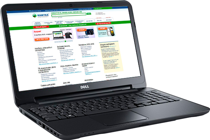 Ноутбук Dell Inspiron 3521 (I35345DDL7670) Black - изображение 1