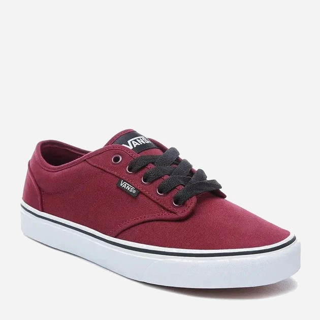 Tenisówki męskie do kostki Vans Atwood Canvas VN000TUY8J3 41 Bordowe (887682714384) - obraz 3