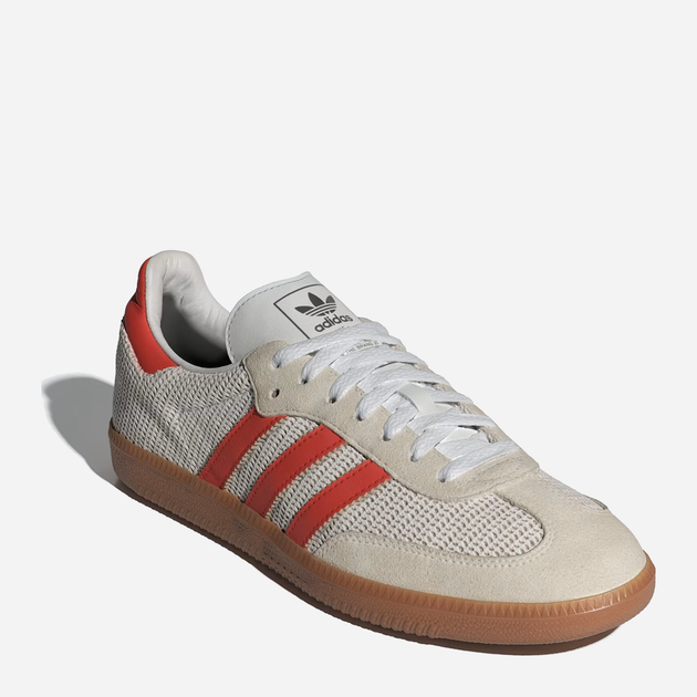 Tenisówki męskie do kostki adidas Samba OG IG1380 45.5 Kremowe (4066764454998) - obraz 2