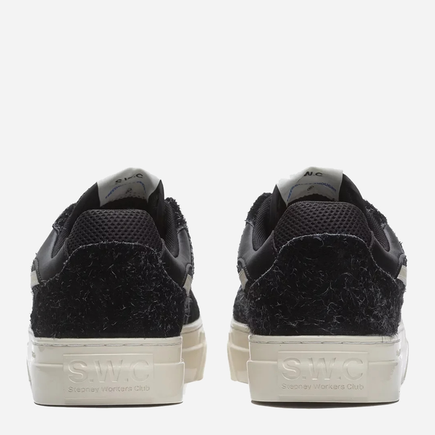 Sneakersy męskie do kostki S.W.C Pearl S-Strike Raw Suede Mix YA09017 42 Czarne (5056454545883) - obraz 3