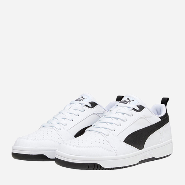 Чоловічі кеди низькі Puma Rebound v6 Low 39232802 44.5 Білі (4099683263679) - зображення 2