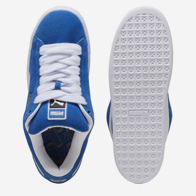 Чоловічі кеди низькі Puma Suede XL 39520501 44.5 Блакитні (4099686133146) - зображення 4