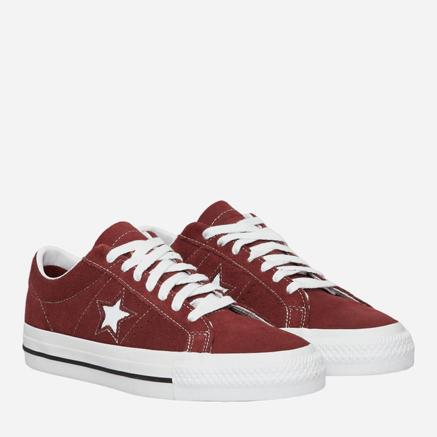 Tenisówki męskie do kostki Converse One Star Pro A07893C 42 Bordowe (194434869224) - obraz 2