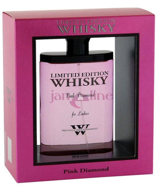 Woda perfumowana damska Evaflor Whisky Pink Diamond 90 ml (3509160010227) - obraz 1