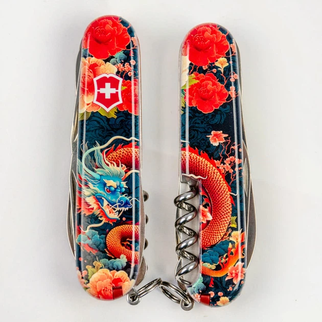 Нож Victorinox Huntsman Zodiac Дракон Red/Blue (1049-Vx13713_Z3200p) - изображение 16