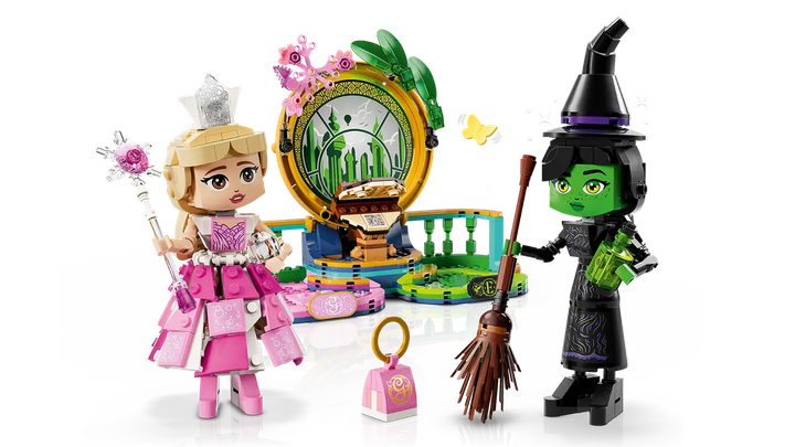 Конструктор LEGO Wicked Bright 2024 Фігурки Ельфаба та Глінда 558 елементів (75682) - зображення 5