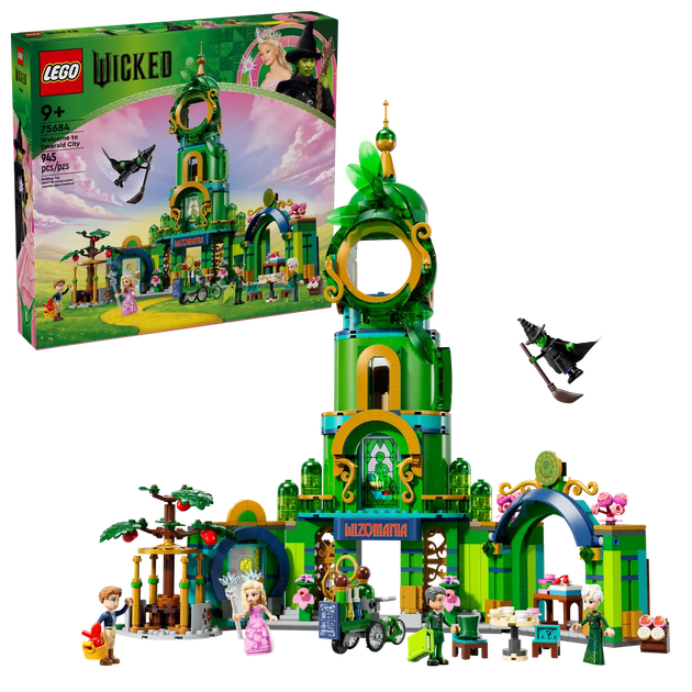 Конструктор LEGO Wicked Bright 2024 Ласкаво просимо до Смарагдового міста 945 елементів (75684) - зображення 2