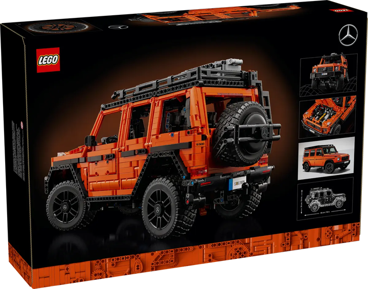 Конструктор LEGO Technic Mercedes-Benz G 500 2891 детали (42177) - изображение 13