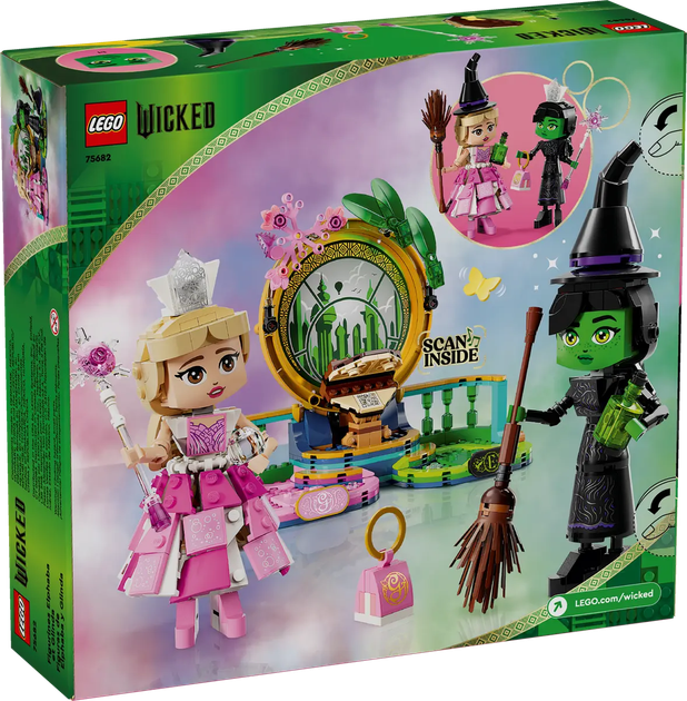Конструктор LEGO Wicked Bright 2024 Фигурки Эльфаба и Глинда 558