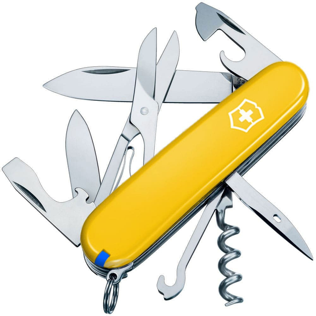 Нож Victorinox Climber 91мм/14функ/желтый - изображение 1