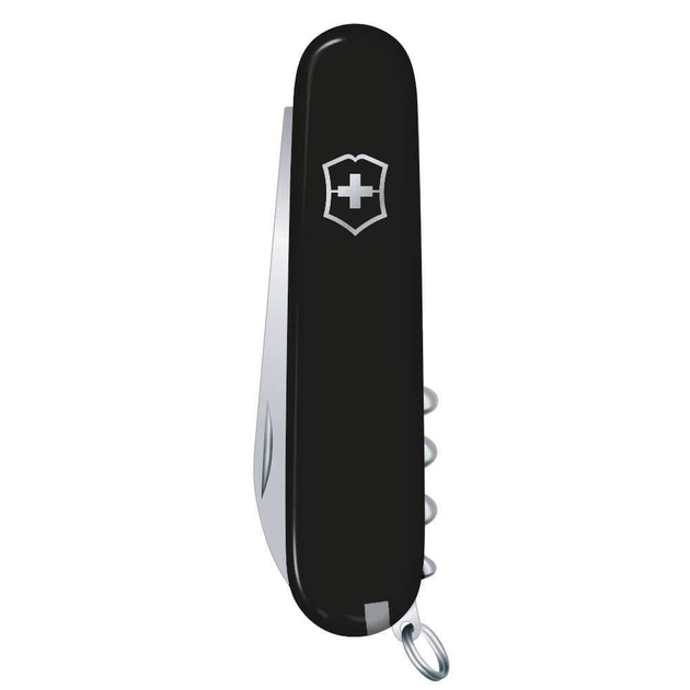 Нож Victorinox Waiter 84мм/9функ/черный - изображение 2