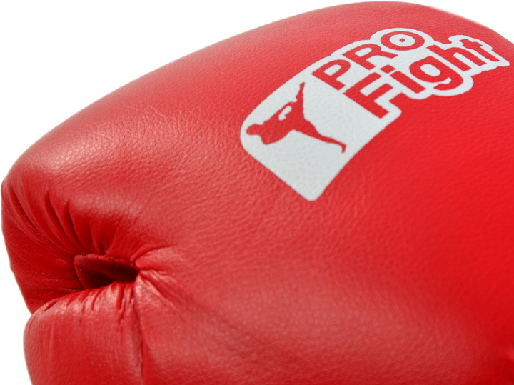Rękawice Profight PVC bokserskie rozmiar 10 Czerwone (5902860631330) - obraz 4