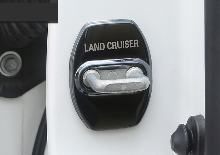 Захисні чохли дверного замка Toyota Land Cruiser 150 чорні (09-21 р.в.) - зображення 3