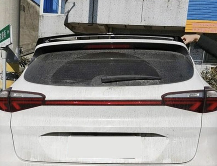 Cпойлер багажника Hyundai Tucson 3 чорний глянсовий (2015-...) - зображення 3