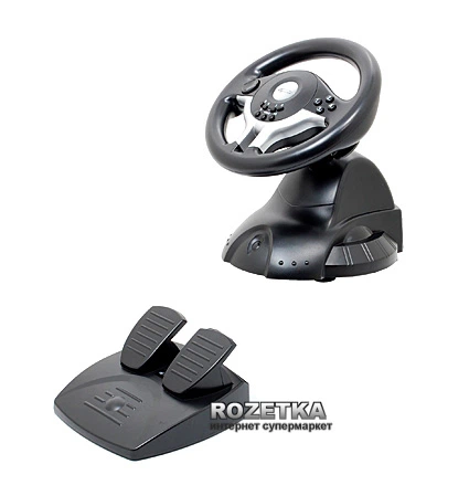 Проводной руль Gemix WFR-1 PC Black/Silver (WFR-1) – фото, отзывы