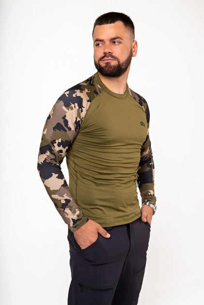 Тактична термофутболка ThermoX FURIOUS ARMY LS L (36156) - изображение 1