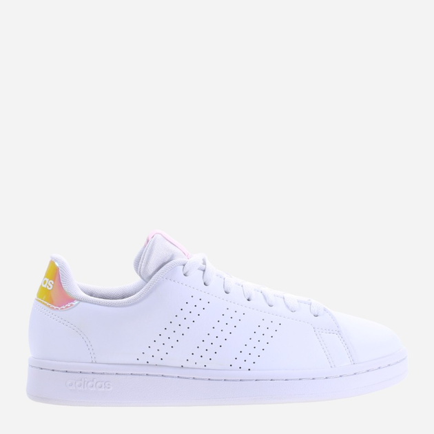 Tenisówki damskie z eko skóry adidas Advantage IF6116 37.5 Biały/Multikolor (4066764086908) - obraz 1