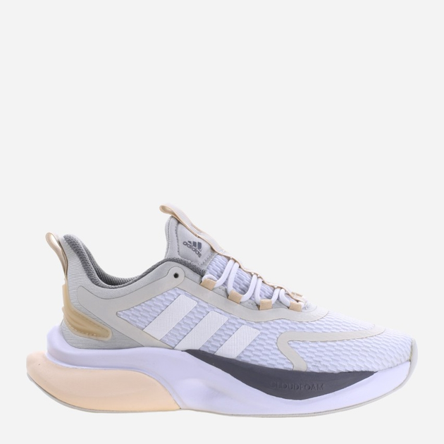 Sneakersy damskie z siatki adidas AlphaBounce + HP6147 40.5 Białe (4066748350230) - obraz 1