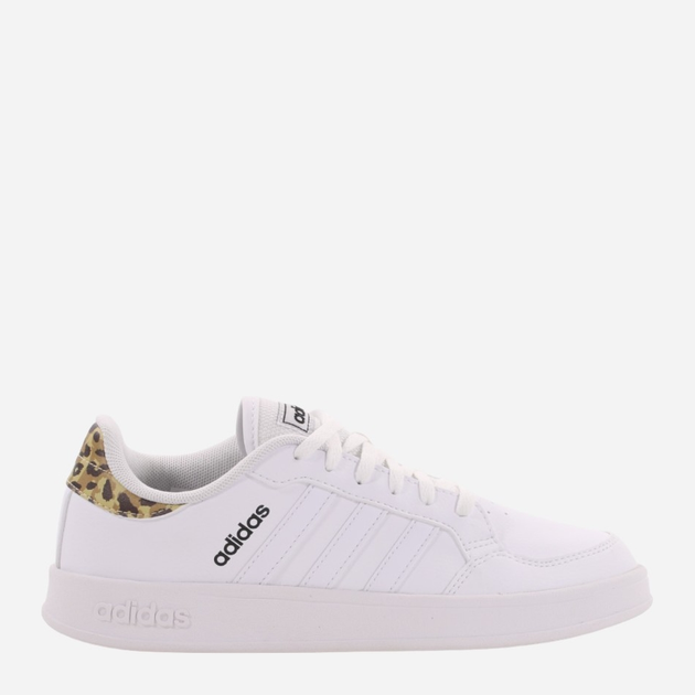 Tenisówki damskie z eko skóry adidas Breaknet GX7213 38.5 Biały/Brązowy (4065426204315) - obraz 1