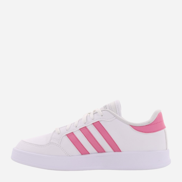 Tenisówki damskie z eko skóry adidas Breaknet GZ8082 36 Biały/Różowy (4064047817393) - obraz 2