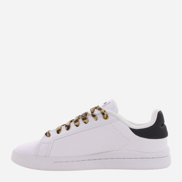 Tenisówki damskie z eko skóry adidas Court Silk GW1453 38.5 Biały/Czarny (4065426034721) - obraz 2