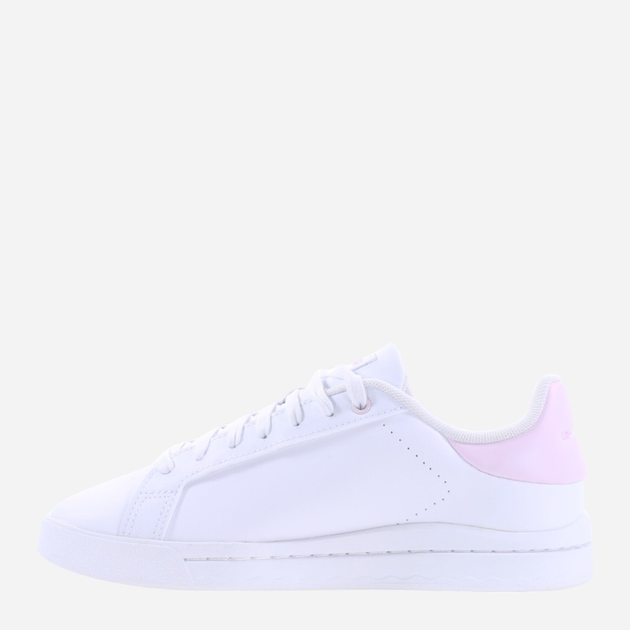 Tenisówki damskie z eko skóry adidas Court Silk GZ9690 37.5 Biały/Różowy (4066746475898) - obraz 2