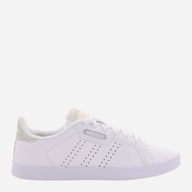 Tenisówki damskie skórzane adidas Courtpoint Base GZ5337 37.5 Biały/Szary (4064049214886) - obraz 1