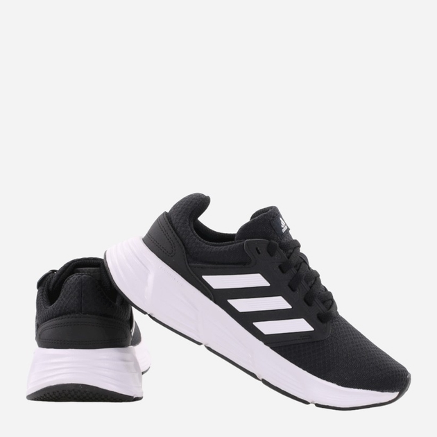 Жіночі кросівки для бігу adidas Galaxy 6 W GW3847 42.5 Чорні (4065426758061) - зображення 3