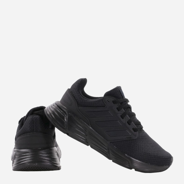 Жіночі кросівки для залу adidas Galaxy 6 GW4131 37.5 Чорні (4065426758207) - зображення 3