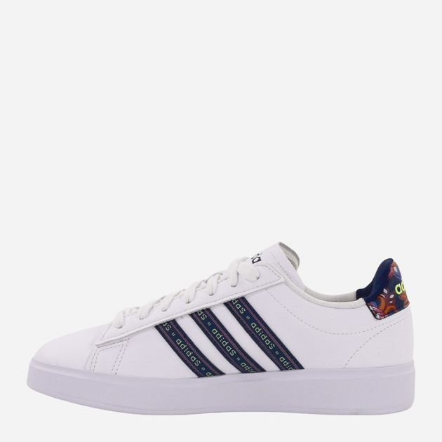 Tenisówki damskie z eko skóry adidas Grand Court 2.0 GW7111 36.5 Biały/Denim granatowy (4065426063998) - obraz 2