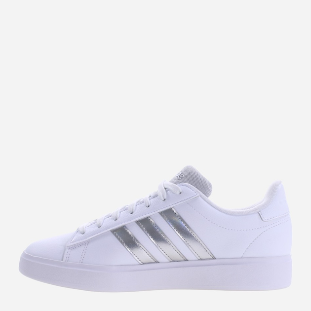 Tenisówki damskie z eko skóry adidas Grand Court 2.0 ID4485 41.5 Biały/Srebrny (4066755770779) - obraz 2