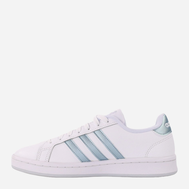 Tenisówki damskie skórzane adidas Grand Court H00698 36.5 Biały/Szary (4064047557015) - obraz 2