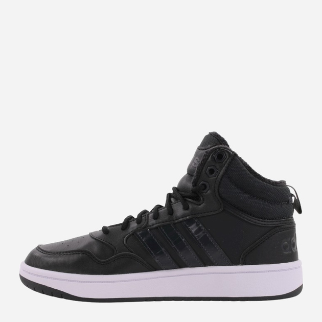 Жіночі снікери adidas Hoops 3.0 Mid WTR GW6434 37.5 Чорні (4065427829432) - зображення 2