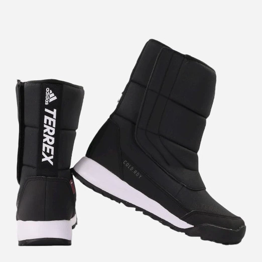 Śniegowce damskie długie adidas Terrex Cholean Boot EH3537 38.5 Czarne (4062058909205) - obraz 3