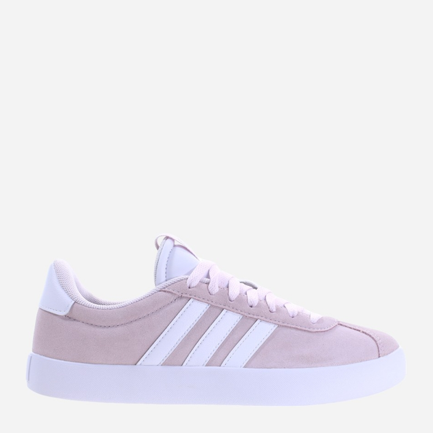 Tenisówki damskie zamszowe adidas VL Court 3.0 ID6281 36.5 Różowe (4067886683518) - obraz 1