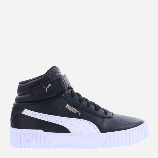 Tenisówki damskie skórzane Puma Carina 2.0 Mid 385851-05 36 Czarny/Biały (4065452487959) - obraz 1