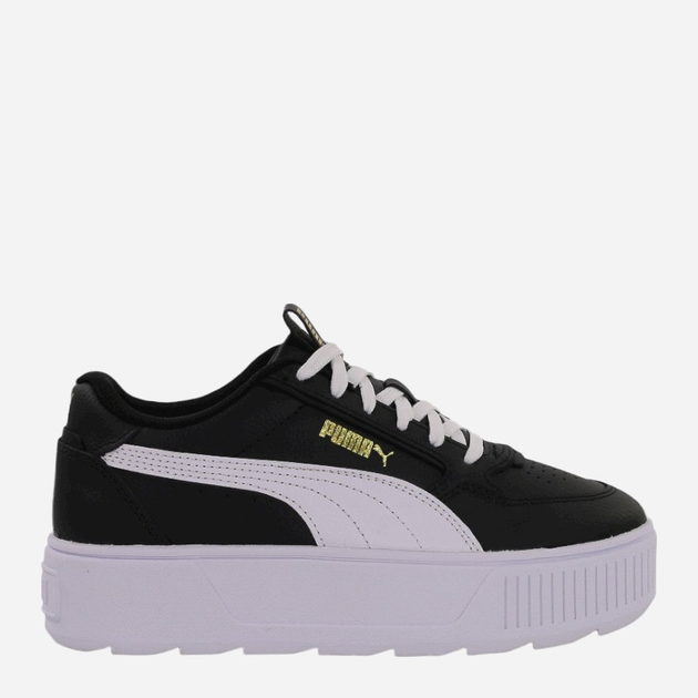 Tenisówki damskie skórzane Puma Karmen Rebelle 387212-04 37 Czarne (4065449384124) - obraz 1