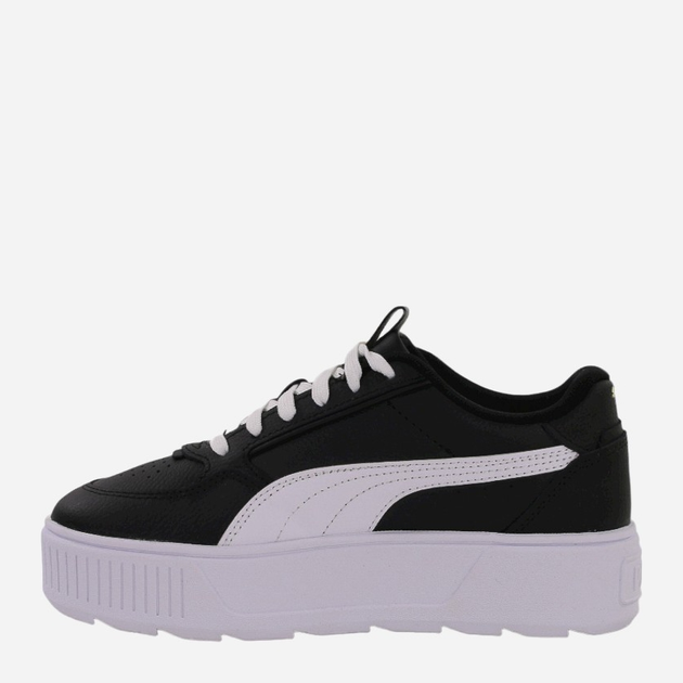 Tenisówki damskie skórzane Puma Karmen Rebelle 387212-04 37 Czarne (4065449384124) - obraz 2