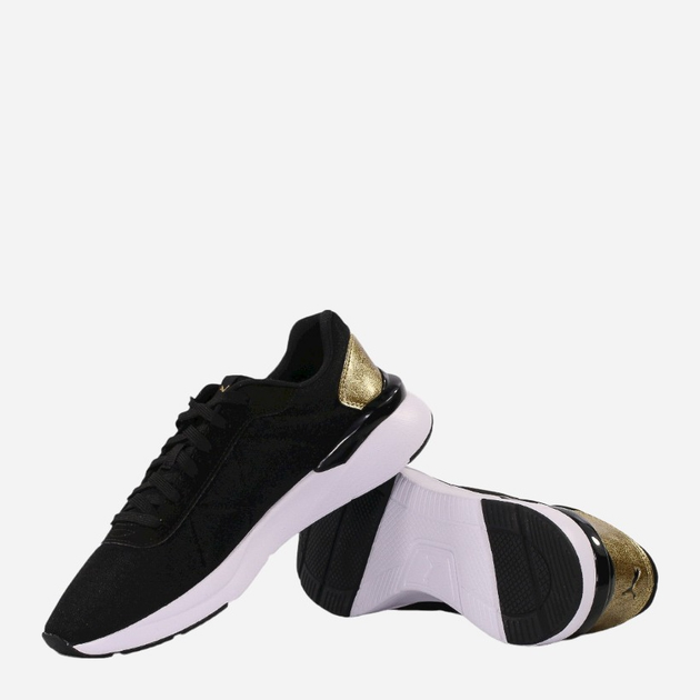 Buty sportowe damskie Puma Rose Raw Metallics 383849-02 35.5 Czarne (4064536082486) - obraz 4