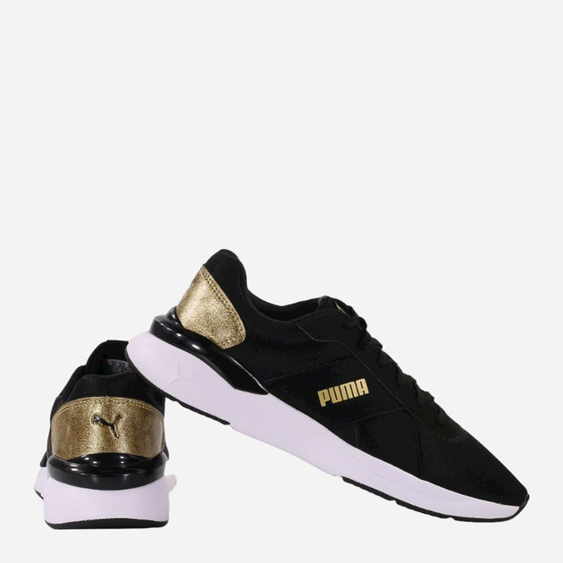 Buty sportowe damskie Puma Rose Raw Metallics 383849-02 37.5 Czarne (4064536082516) - obraz 3