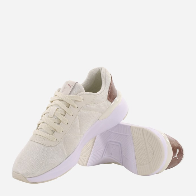 Buty sportowe damskie Puma Rose Raw Metallics 383849-03 39 Żółte (4064536093192) - obraz 4
