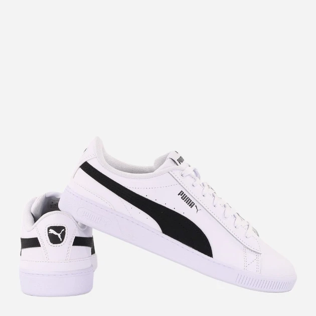 Женские кеды низкие Puma Vikky v3 Lthr 383115-04 37 Белый/Черный (4064536301440) - изображение 3